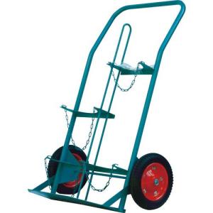 KS ボンベ運搬車 酸素7000L容器、プロパン20kg容器用 ( KS-O-LP20 ) カミマル(株) (メーカー取寄)｜orangetool
