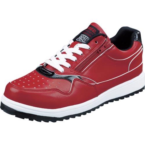 ジーベック ZIPアップ耐滑セフティシューズ 85118 レッド 27.0CM ( 85118-71...