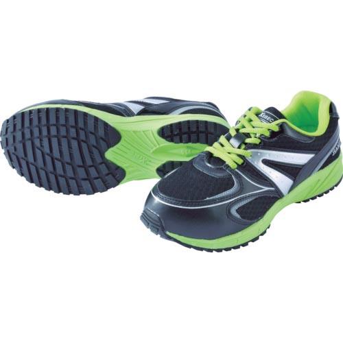 ジーベック 蛍光めちゃ軽セフティシューズ 85130 ブラック 24.5CM ( 85130-90-...