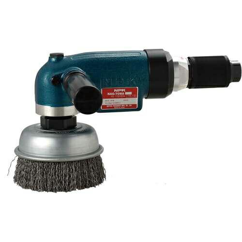 NPK ワイヤブラシ用サンダ 10744 ( NAG-70WA (120X22MM) ) 日本ニュー...