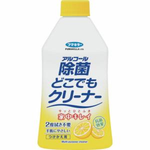 フマキラー アルコール除菌どこでもクリーナー用詰め替え 300mL ( 433883 ) フマキラー(株)｜orangetool