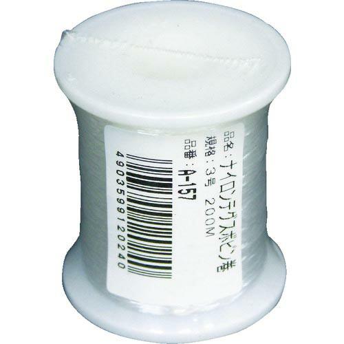 ユタカメイク テグス ナイロンテグスボビン巻 3号 200M ( A-157 ) (株)ユタカメイク