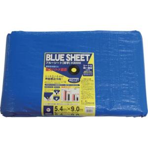 ユタカメイク シート #3000BLUESHEET(OB) 5.4m×9.0m ( BLS-20 ) (株)ユタカメイク｜orangetool