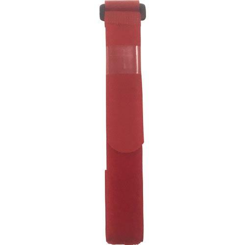 ユタカメイク マジックテープ 結束テープ 25mm巾×550mm レッド ( G-603 ) (株)...