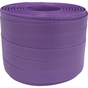 ユタカメイク 梱包用品 PPバンド 15.5mm×100m ムラサキ ( L-106 ) (株)ユタカメイク｜orangetool