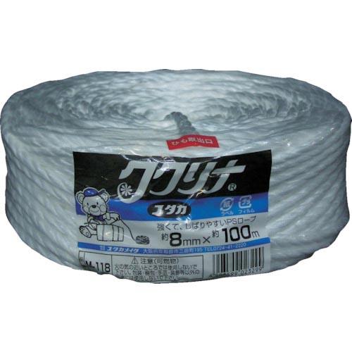 ユタカメイク 荷造り紐 PSロープ 8φ×100M ( M-118 (8MMX100M) ) (株)...