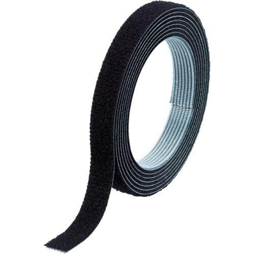TRUSCO マジックバンド[[R下]]結束テープ両面 幅40mmX長さ5m黒 ( MKT-40V-...