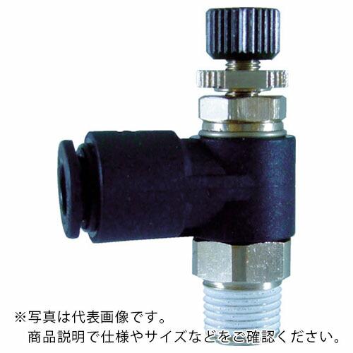 チヨダ ファイブスピードコントローラαメーターイン8mm・R3/8 ( F8R-03SC-I ) 千...