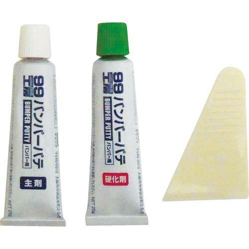 SOFT99 車輌用補修剤 バンパーパテ ホワイト&amp;ナチュラル ( 09011 )