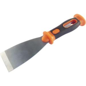 TRUSCO ステンレスハンマーへらTPR樹脂柄 直刃50mm ( TDHS-4 ) トラスコ中山(株)｜orangetool