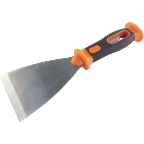 TRUSCO ステンレスハンマーへらTPR樹脂柄 Y型直刃76mm ( TDHS-7 ) トラスコ中...