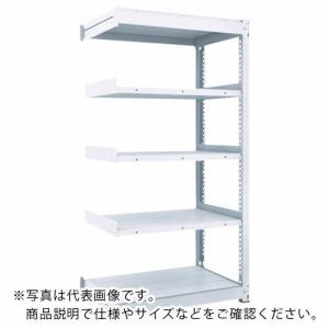 TRUSCO ( トラスコ中山 )　ＴＵＧ型中量ボルトレス棚　３００ｋｇ　連結型　１８００×９２６×Ｈ１８００　５段 ( TUG300-66Z-5B )