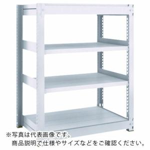 TRUSCO ( トラスコ中山 )　ＴＵＧ型中量ボルトレス棚　４５０ｋｇ　単体型　１８５５×９２６×Ｈ１２００　４段 ( TUG450-46Z-4 )