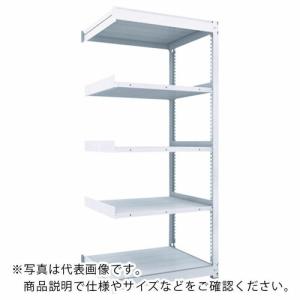 TRUSCO ( トラスコ中山 )　ＴＵＧ型中量棚４５０ｋｇ　連結　１８００Ｘ９２６ＸＨ２１００　５段 ( TUG450-76Z-5B )