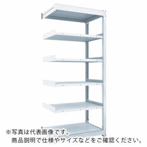 TRUSCO ( トラスコ中山 )　ＴＵＧ型中量ボルトレス棚　４５０ｋｇ　連結型　１８００×９２６×Ｈ２１００　６段 ( TUG450-76Z-6B )