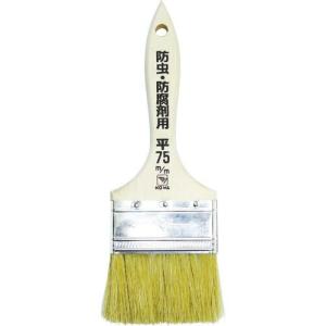 KOWA 防虫・防腐剤用ハケ 75mm ( 12596 ) (株)インダストリーコーワ｜orangetool