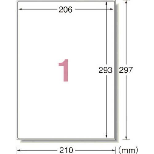 3M エーワン 屋外用サインラベル(レーザー)油面用ツヤ消し・ホワイト1面 5枚 ( 31076 )...
