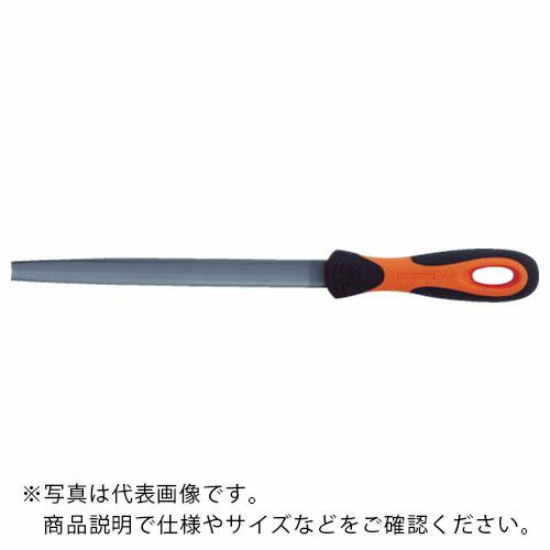 BAHCO エルゴハンドル付 甲丸ヤスリ 中目 刃長200 ( 1-210-08-2-2 ) スナッ...