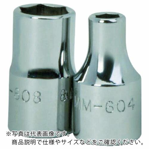 WILLIAMS 1/4ドライブ ディープソケット 6角 8mm ( JHWMMD-608 ) スナ...