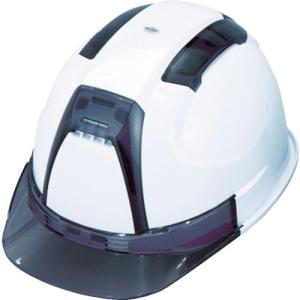 【SALE価格】トーヨーセフティ TOYO 通気孔付きヘルメット(白) ( NO.390F-OTSS-W )｜orangetool