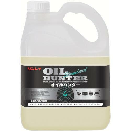 リンレイ 油脂汚れ用洗剤 オイルハンター(スタンダード)4L エコボトル ( 711014 ) (株...