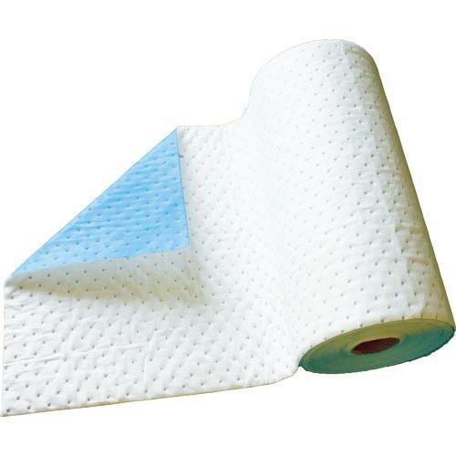 【SALE価格】TRUSCO フィルム裏地付き油吸収シート 油専用 ロールタイプ 幅600mm ( ...