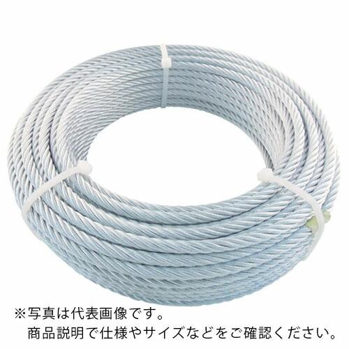 TRUSCO JIS規格品メッキ付ワイヤロープ (6X24)Φ12mmX50m ( JWM-12S5...