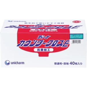 ユニ・チャーム ディーナ GディーナカウンタークロスE 普通判厚地 グリーン ( 46019 ) ユニ・チャーム(株)｜orangetool
