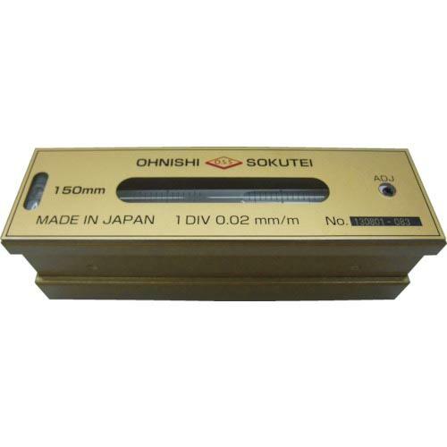 OSS 平形精密水準器(一般工作用)100mm ( 201-100 ) 大西測定(株)