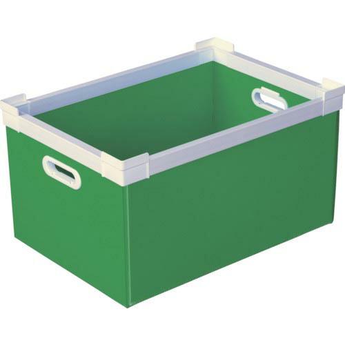 KUNIMORI プラダン NSコンテナ 40L(SWコーナー)ライトグリーン ( 78101-NS...