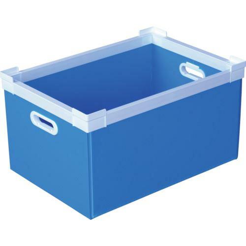 KUNIMORI プラダン NSコンテナ 40L(SWコーナー)ライトブルー ( 78102-NS4...