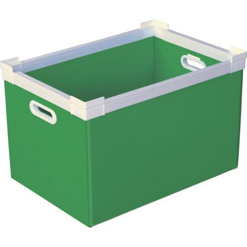 KUNIMORI プラダン NSコンテナ 50L(SWコーナー)ライトグリーン ( 78301-NS...