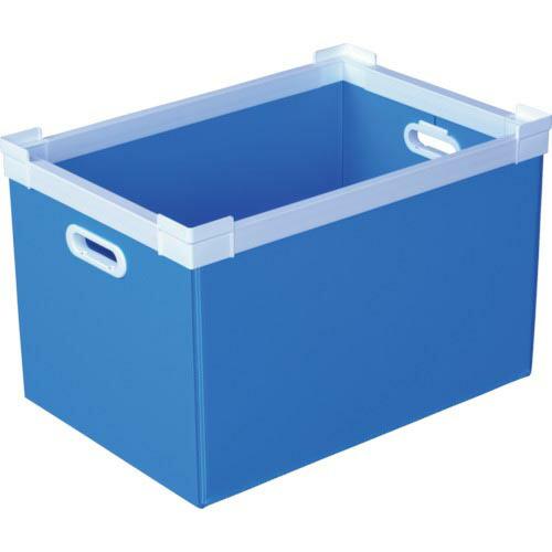 KUNIMORI プラダン NSコンテナ 50L(SWコーナー)ライトブルー ( 78302-NS5...