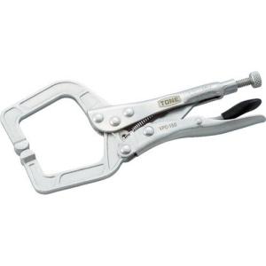 TONE グリッププライヤ C型179mm ( VPC-150 ) TONE(株)｜orangetool