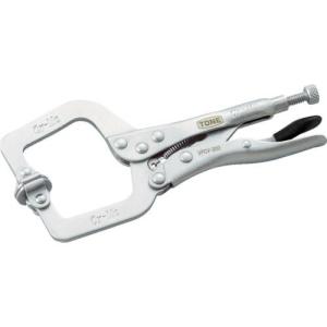 TONE グリッププライヤ C型スイベル180mm ( VPCV-150 ) TONE(株)｜orangetool
