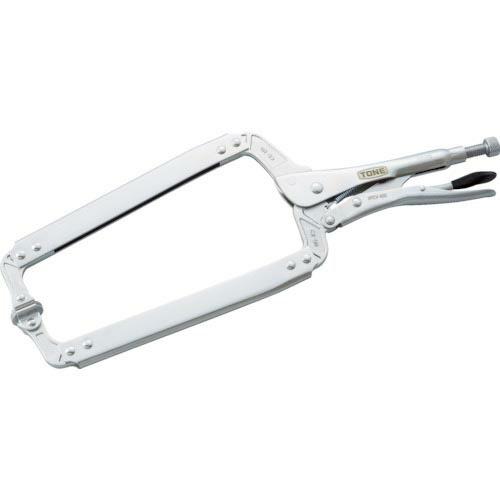 TONE グリッププライヤ C型スイベル455mm ( VPCV-450 ) TONE(株)