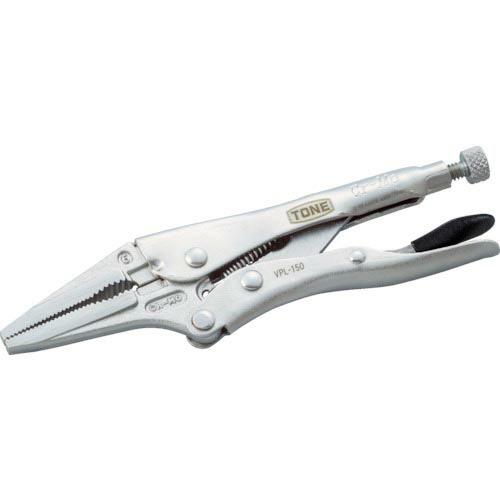 TONE グリッププライヤ ロングノーズ167mm ( VPL-150 ) TONE(株)