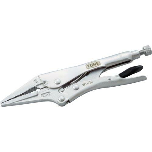 TONE グリッププライヤ ロングノーズ220mm ( VPL-250 ) TONE(株)