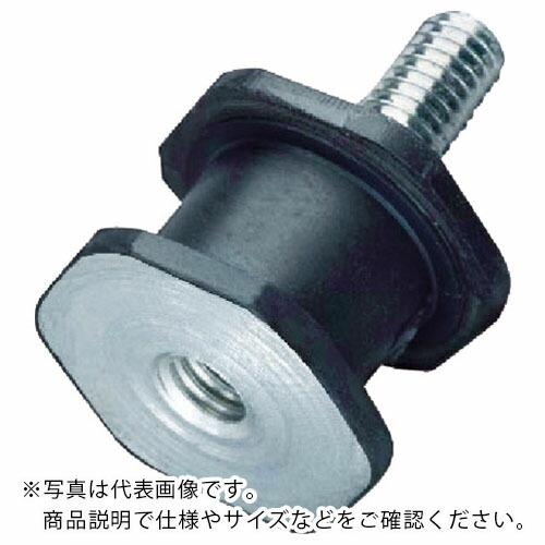 TRUSCO 六角防振ゴム片ボルト 許容荷重23N ( TOH-1216S ) トラスコ中山(株)