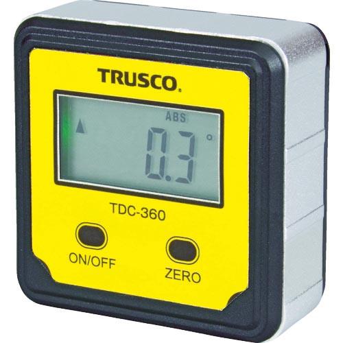 TRUSCO デジタル水平傾斜計 デジキュービック ( TDC-360 ) トラスコ中山(株)
