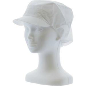 TRUSCO 帯電帽つば付 Lサイズ (10枚入) ( TTCT-L ) トラスコ中山(株)｜orangetool