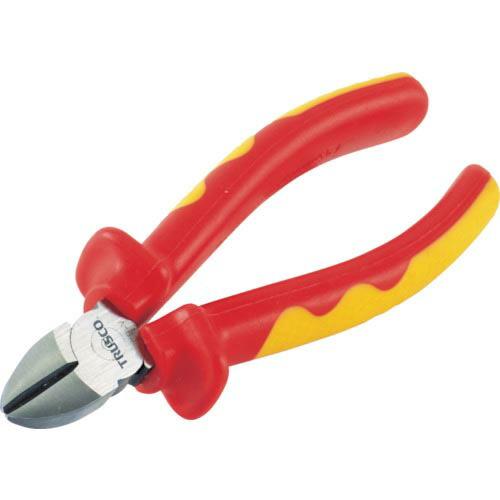 TRUSCO 絶縁電工ニッパ 180mm ( TZCP180 ) トラスコ中山(株)