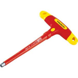 TRUSCO 絶縁T型六角棒レンチ 8.0mm ( TZTR-80 ) トラスコ中山(株)｜orangetool