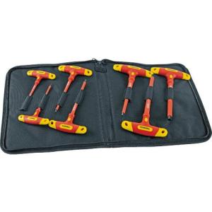 TRUSCO 絶縁T型六角棒レンチ7本セット ( TZTR-7S ) トラスコ中山(株)｜orangetool
