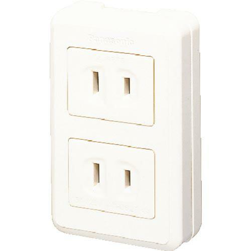 Panasonic リファイン露出ダブルコンセント ( WKS112P ) パナソニック(株)エレク...