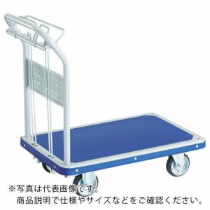 TRUSCO プレス製台車 ドンキーカート 固定 915×615 ハンド式 ピン式2輪ストッパー付 制動ブレーキ付 ( 302NKHBS ) トラスコ中山(株)｜orangetool