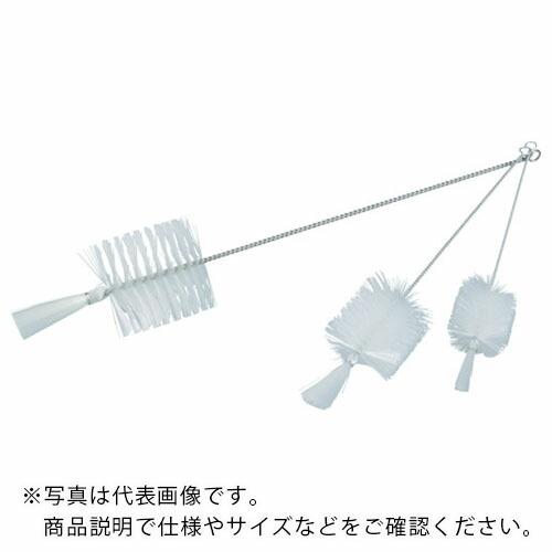 TRUSCO 理化学ブラシ 瓶洗い用 ナイロン毛 ステンレス柄4号 ( TBP-S4N ) トラスコ...