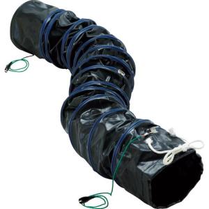 TRUSCO フレキシブルダクト 帯電防止タイプ アース付 Φ200X長さ5m ( RFA-200 ) トラスコ中山(株)｜orangetool