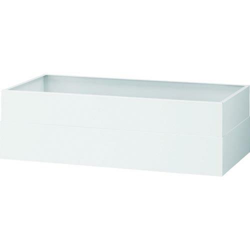 TRUSCO ユニット型壁面書庫 笠木 H150~280 W色 ( UW-1528CK ) トラスコ...