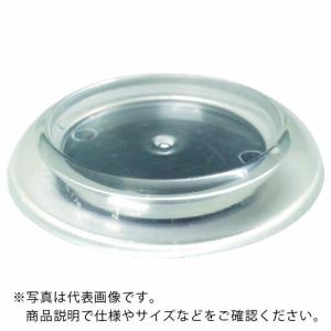 TRUSCO キャスタ-用受け皿 ゴム付 71.5MM 透明 ( TUR715-TM ) トラスコ中山(株)｜orangetool